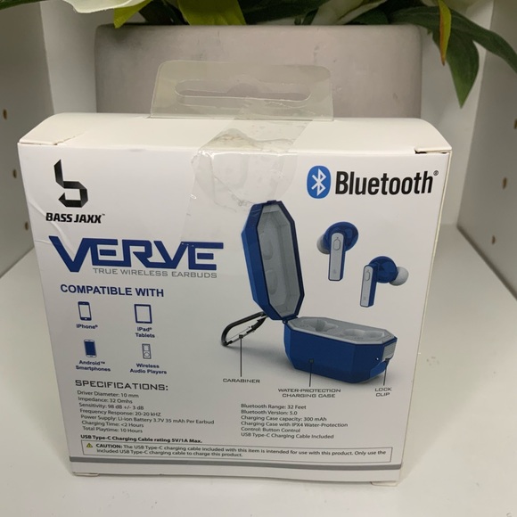 Verve True Wireless Earbuds With Mic & Water-Resistant Case - Picture 3 of 3